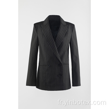 Costume col rond à rayures noires pour dames